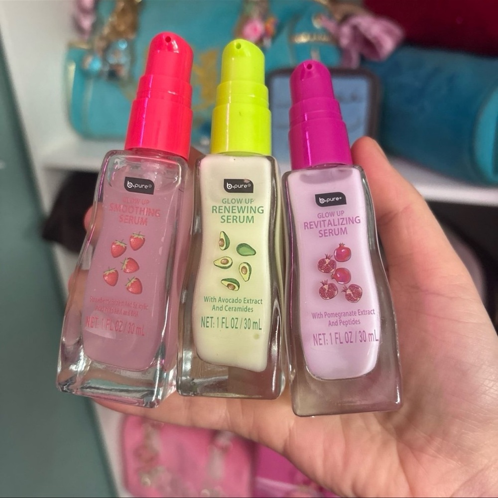 Glow Up Serum Trio Set